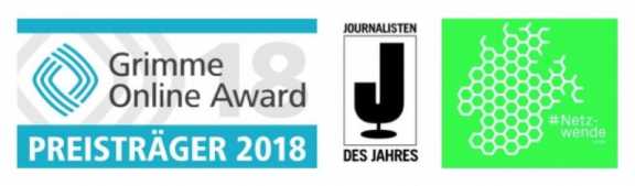 Logos Auszeichnungen Riffreporter Logos Auszeichnungen Riffreporter